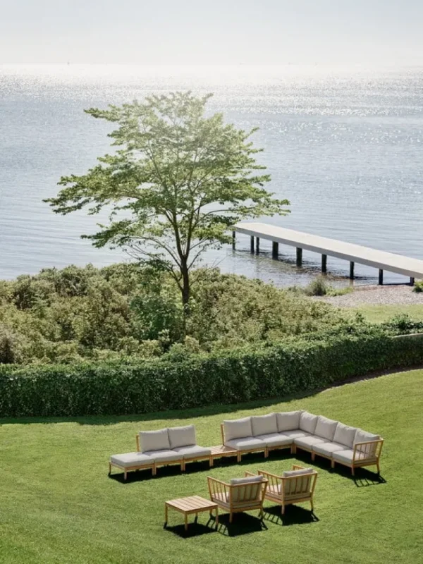 Skagerak Terrassenmöbel | Tische^Tradition Loungetisch, hoch, Teakholz