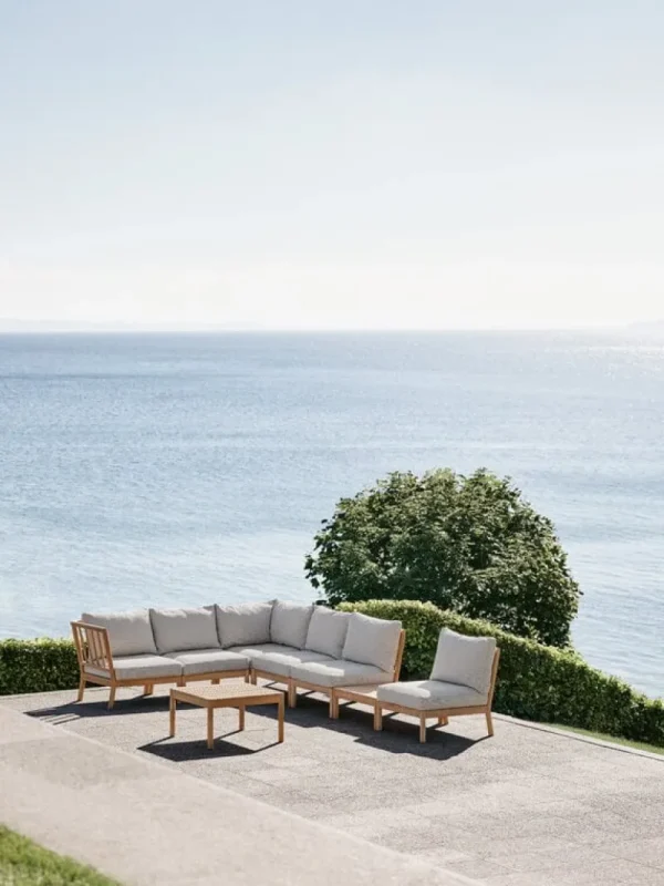 Skagerak Terrassenmöbel | Tische^Tradition Loungetisch, hoch, Teakholz