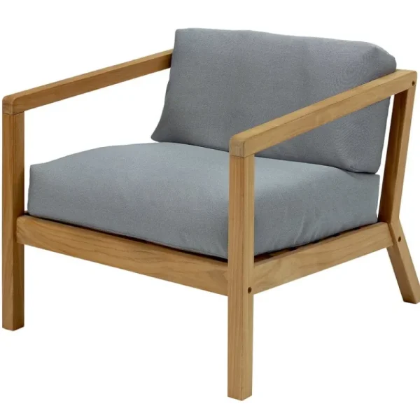 Skagerak Terrassenmöbel^Virkelyst Stuhl, Teak – Esche grau