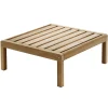 Skagerak Terrassenmöbel^Virkelyst Tisch, 75 x 70 cm, Teakholz