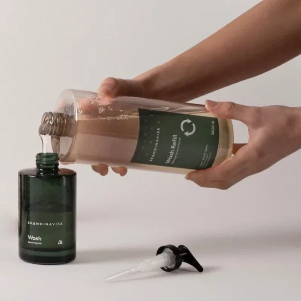 Skandinavisk Hygiene- Und Kosmetikprodukte^Waschgel SKOG, Glasflasche, 200 ml