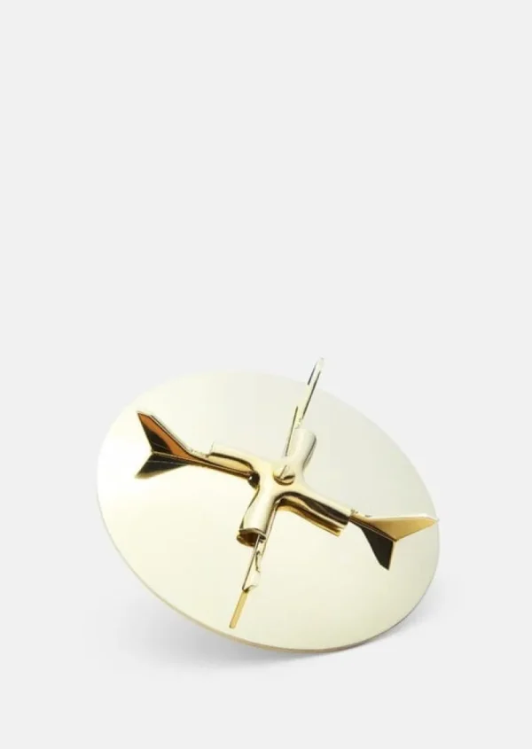 Normann Copenhagen Kerzen Und Kerzenhalter-Skultuna Festivitas Kerzenhalter, poliertes Messing