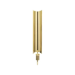 Normann Copenhagen Kerzen Und Kerzenhalter-Skultuna Reflex Wandleuchte, poliertes Messing