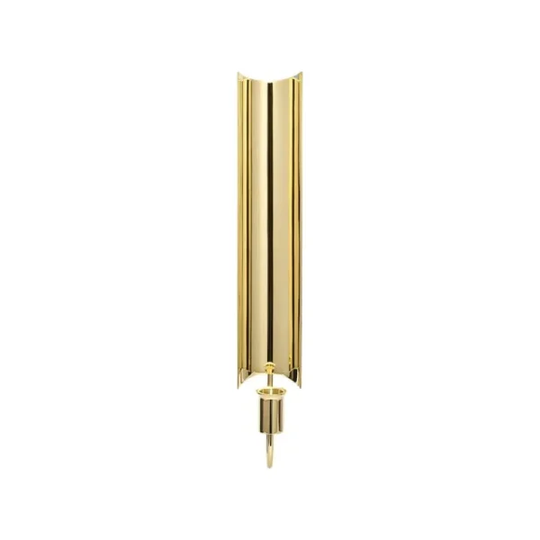 Normann Copenhagen Kerzen Und Kerzenhalter-Skultuna Reflex Wandleuchte, poliertes Messing