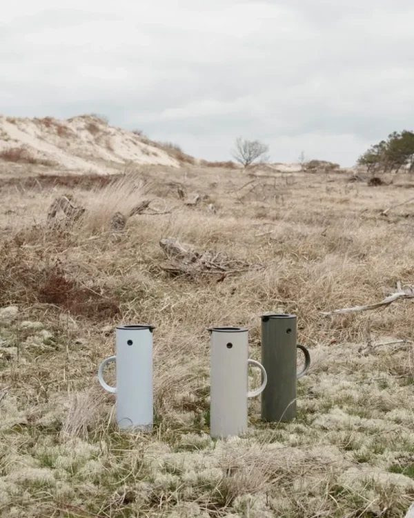 Stelton Karaffen Und Krüge^EM77 Isolierkanne, 1,0 l, hellgrau