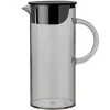 Stelton Karaffen Und Krüge^EM77 Kanne mit Deckel, 1,5 l, Rauchgrau
