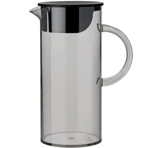Stelton Karaffen Und Krüge^EM77 Kanne mit Deckel, 1,5 l, Rauchgrau