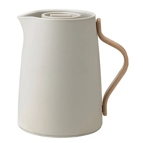 Stelton Karaffen Und Krüge^Emma Isolierkanne für Tee, zartes Sandbeige