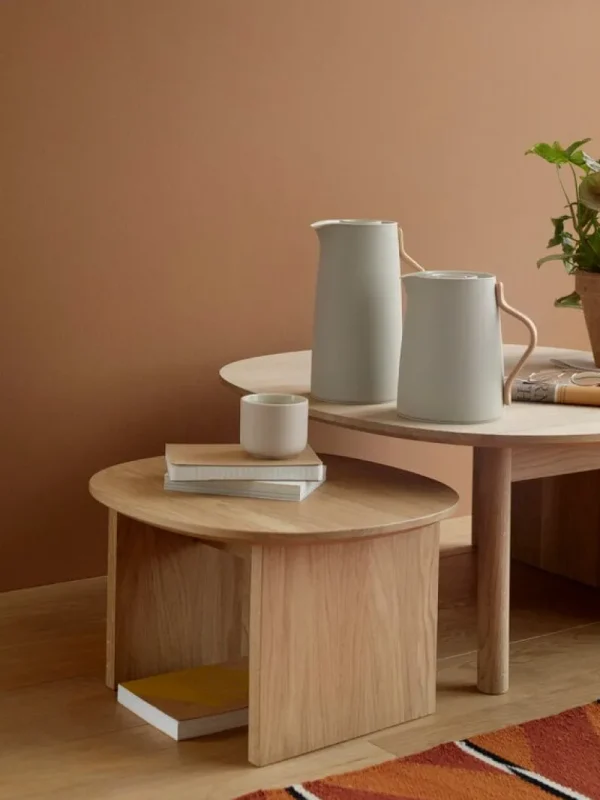 Stelton Karaffen Und Krüge^Emma Isolierkanne für Tee, zartes Sandbeige