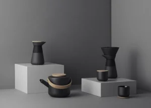 Stelton Karaffen Und Krüge^Theo Teekanne, schwarz