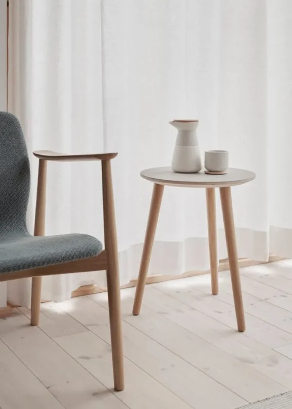 Stelton Geschirr^Theo Teetasse mit Untersetzer, sandbeige