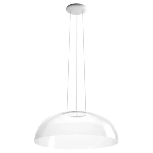 Fritz Hansen Deckenleuchten-Stilnovo Demi Pendelleuchte, 95 cm, Dali, weiß
