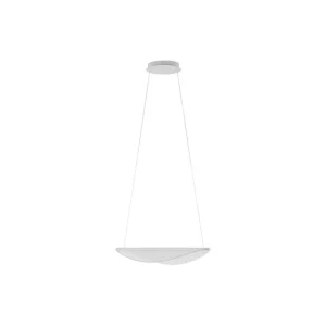 Stilnovo Deckenleuchten-Diphy Pendelleuchte, 54 cm, Phasenanschnitt, weiß