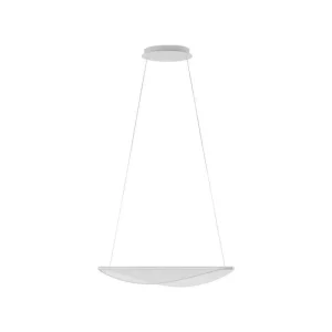 Stilnovo Deckenleuchten-Diphy Pendelleuchte, 76 cm, Phasenanschnitt, weiß