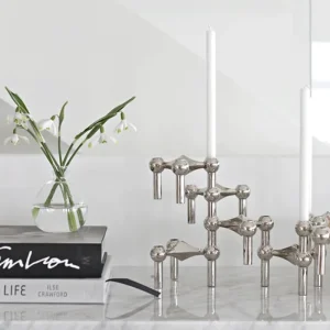 Iittala Kerzen Und Kerzenhalter-STOFF Copenhagen Kegelkerzen STOFF Nagel, 12 Stück