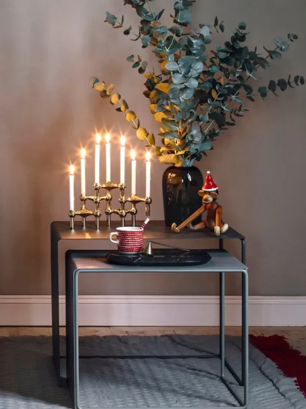 Iittala Kerzen Und Kerzenhalter-STOFF Copenhagen Kegelkerzen STOFF Nagel, 12 Stück