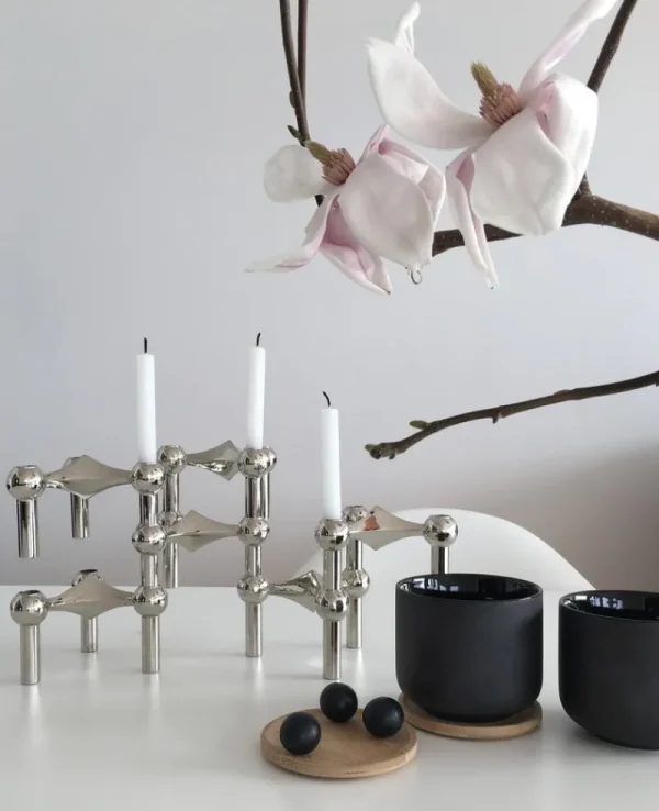 Iittala Kerzen Und Kerzenhalter-STOFF Copenhagen Kegelkerzen STOFF Nagel, 12 Stück