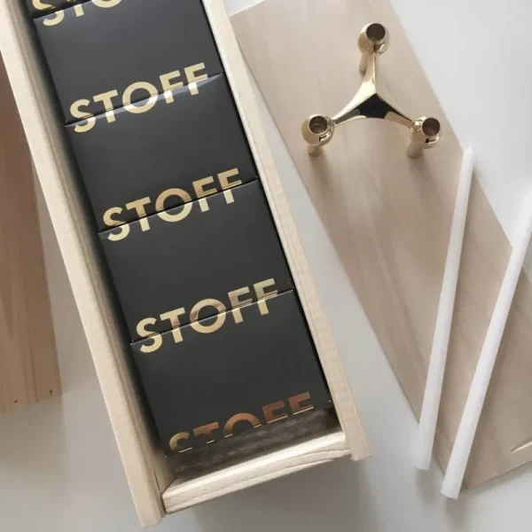Iittala Kerzen Und Kerzenhalter-STOFF Copenhagen Kegelkerzen STOFF Nagel, 12 Stück
