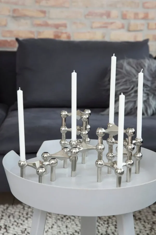 Iittala Kerzen Und Kerzenhalter-STOFF Copenhagen Kegelkerzen STOFF Nagel, 12 Stück