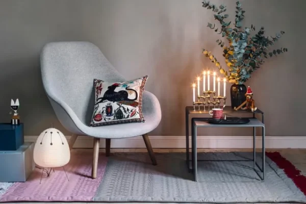 Iittala Kerzen Und Kerzenhalter-STOFF Copenhagen Kegelkerzen STOFF Nagel, 12 Stück