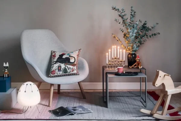Iittala Kerzen Und Kerzenhalter-STOFF Copenhagen Kegelkerzen STOFF Nagel, 12 Stück