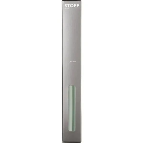 Audo Copenhagen Kerzen Und Kerzenhalter-STOFF Copenhagen STOFF Nagel – Kerzen by Ester & Erik, 6 Stück, Dusty Mint