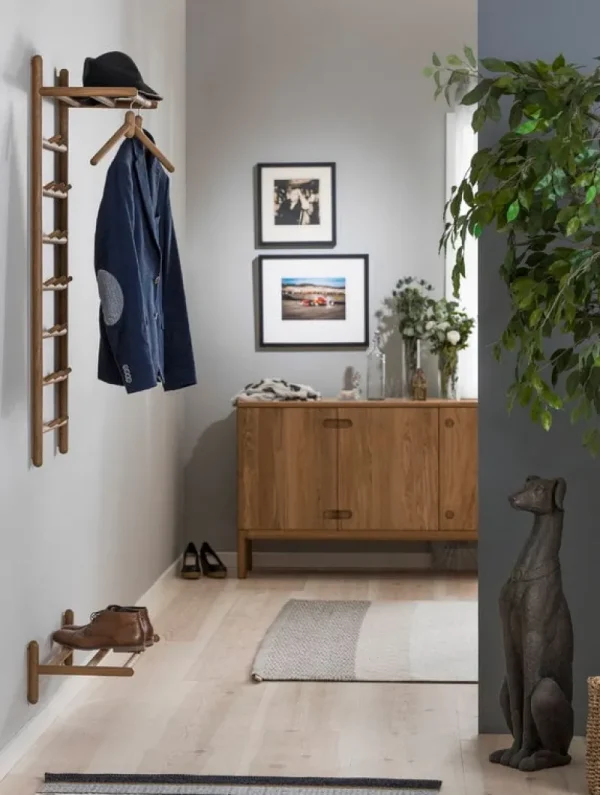 TIPTOE Regale-Stolab Miss Holly Garderobe mit Ablage, geölte Eiche