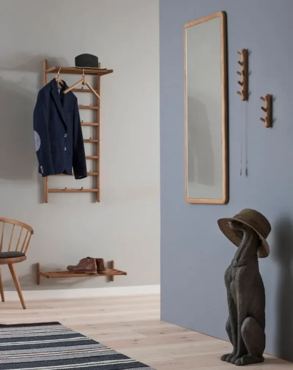 TIPTOE Regale-Stolab Miss Holly Garderobe mit Ablage, geölte Eiche