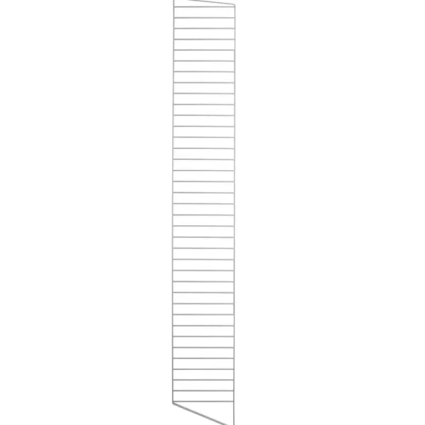 Lundia Regale-String Furniture Bodenplatte String 200 x 30 cm, 1er-Pack, grau
