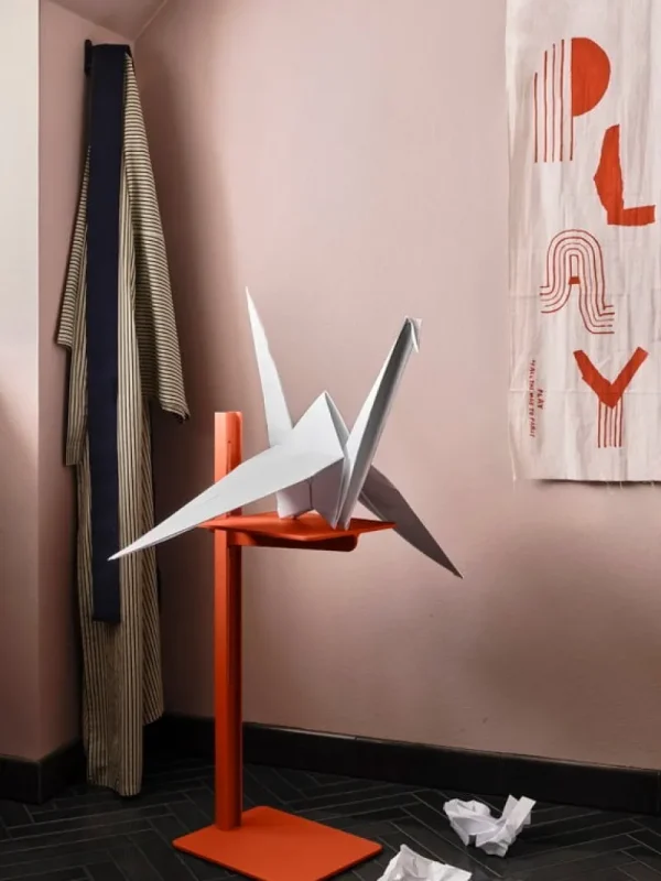Audo Copenhagen Tische-String Furniture Museum Beistelltisch, Orange