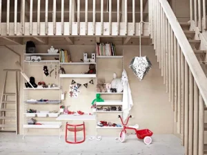 ferm LIVING Regale-String Furniture String Arbeitstisch, weiß