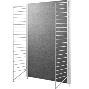 Sibast Regale-String Furniture String Bodenplatte, 115 x 30 cm, 2er-Pack, weiß