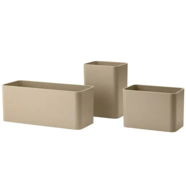 String Furniture Regale-String Organizer, 3er Pack, Beige