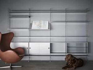 String Furniture Regale-String Regal, 58 x 30 cm, 3er-Pack, weiß