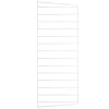 String Furniture Regale-String Seitenwände, 75 x 30 cm, 2er-Pack, weiß