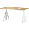 String Furniture Schreibtische Und Raumtrenner | Tische^String Works höhenverstellbarer Schreibtisch, 140 cm, Eiche