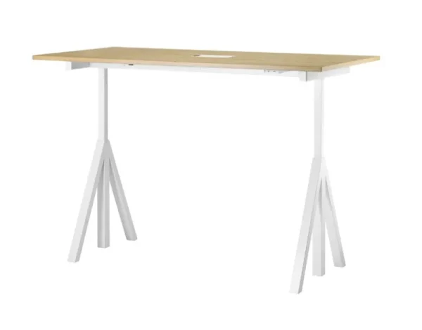 String Furniture Schreibtische Und Raumtrenner | Tische^String Works höhenverstellbarer Schreibtisch, 180 cm, Eiche