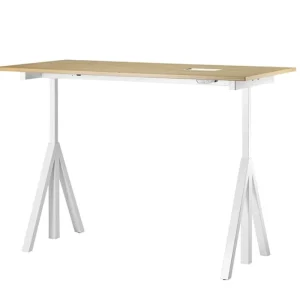 String Furniture Schreibtische Und Raumtrenner | Tische^String Works höhenverstellbarer Schreibtisch, 140 cm, Eiche