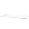 Muuto Regale-String Furniture String-Metallregal, 78 x 30 cm, niedrig, weiß
