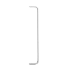 Muuto Regale-String Furniture String-Metallstange, 53 cm, weiß