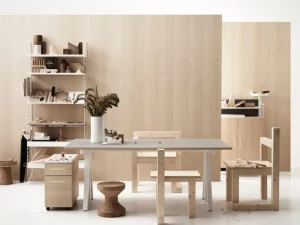 Muuto Regale-String Furniture String-Metallregal, 78 x 30 cm, niedrig, weiß