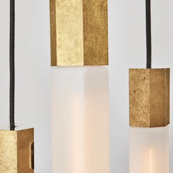 Tom Dixon Deckenleuchten-Tala Basalt Triple Pendelleuchte, Messing