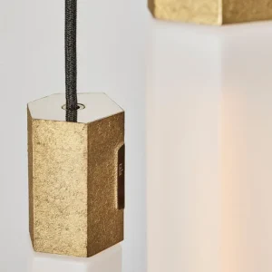 Tom Dixon Deckenleuchten-Tala Basalt Triple Pendelleuchte, Messing