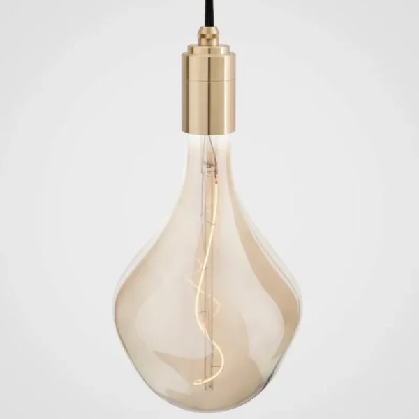 Tala Deckenleuchten-Brass Nine Pendelleuchte mit Voronoi II Glühbirnen
