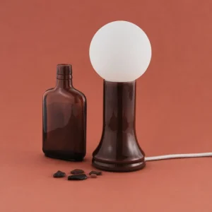 Iittala Tischlampen-Tala Shore Tischleuchte, Bottle Brown