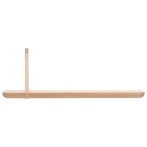 Montana Furniture Regale-Tapio Anttila Collection Renki Regal, L, Eiche - recyceltes Leder