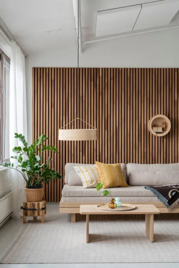 Audo Copenhagen Tische-Tapio Anttila Collection Renki L Couchtisch, Eiche lackiert