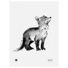 Teemu Ju00e4rvi Illustrations Poster Und Pinnwände^Teemu Järvi Illustrations Fox Cub Poster, 30 x 40 cm