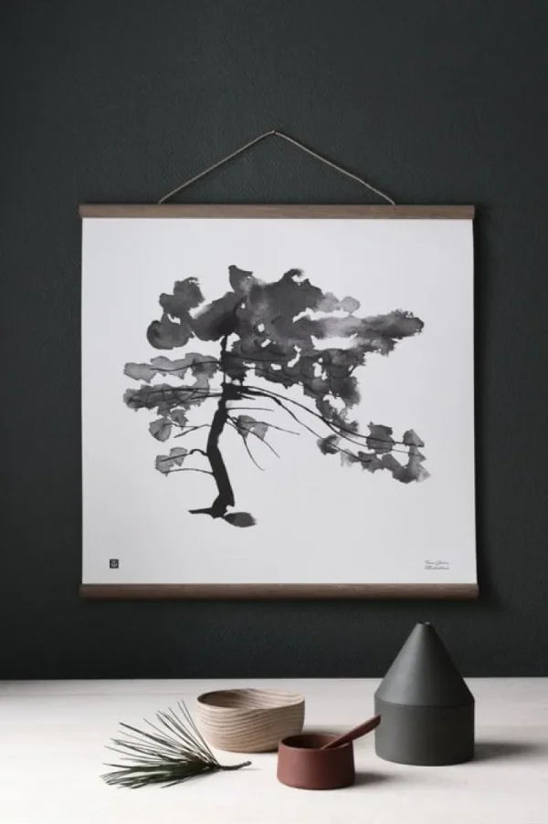 Teemu Ju00e4rvi Illustrations Poster Und Pinnwände^Teemu Järvi Illustrations Poster Pine Tree, 50 x 50 cm