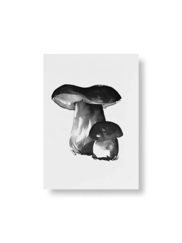 Teemu Ju00e4rvi Illustrations Schreibwaren | Poster Und Pinnwände^Teemu Järvi Illustrations Wild Mushroom Miniposter-Set, 4 Stück